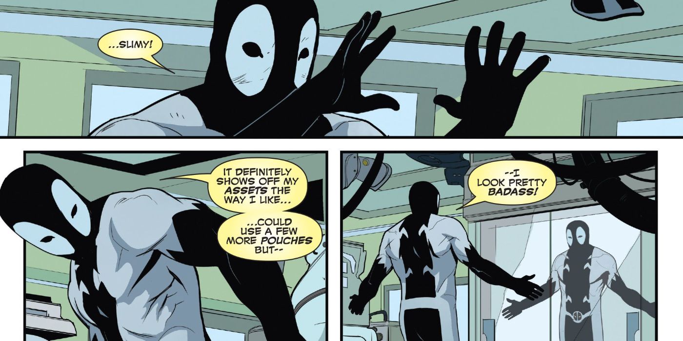 Deadpool Wears The Venom Symbiote Suit