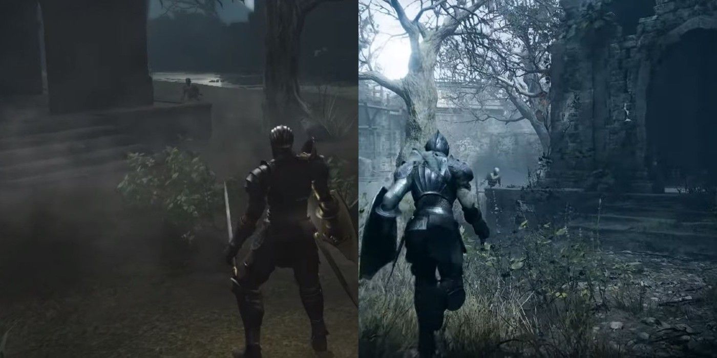 How Demon's Souls Remake Graphics Compare To The Original