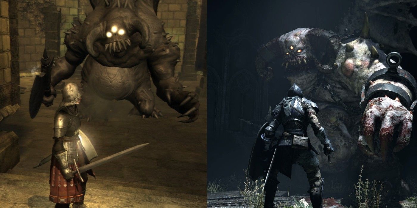 Demon's Souls no PS5: veja um comparativo lado a lado do game