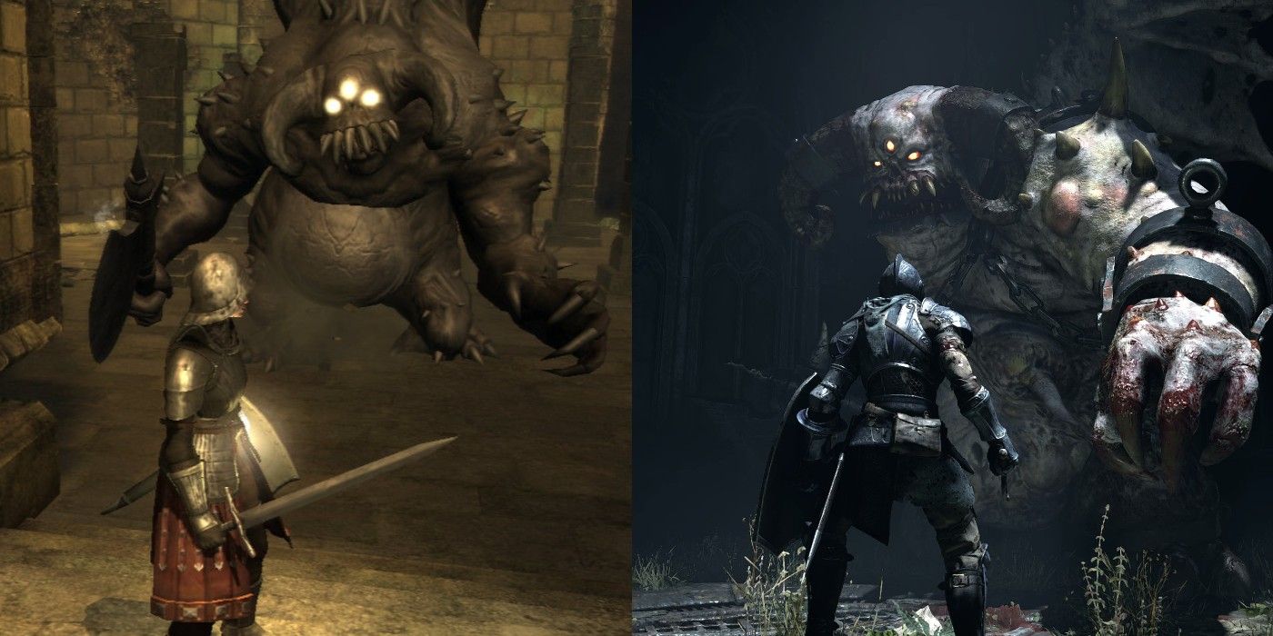 Gallery: Demon's Souls Comparison Screenshots Show Epic PS5