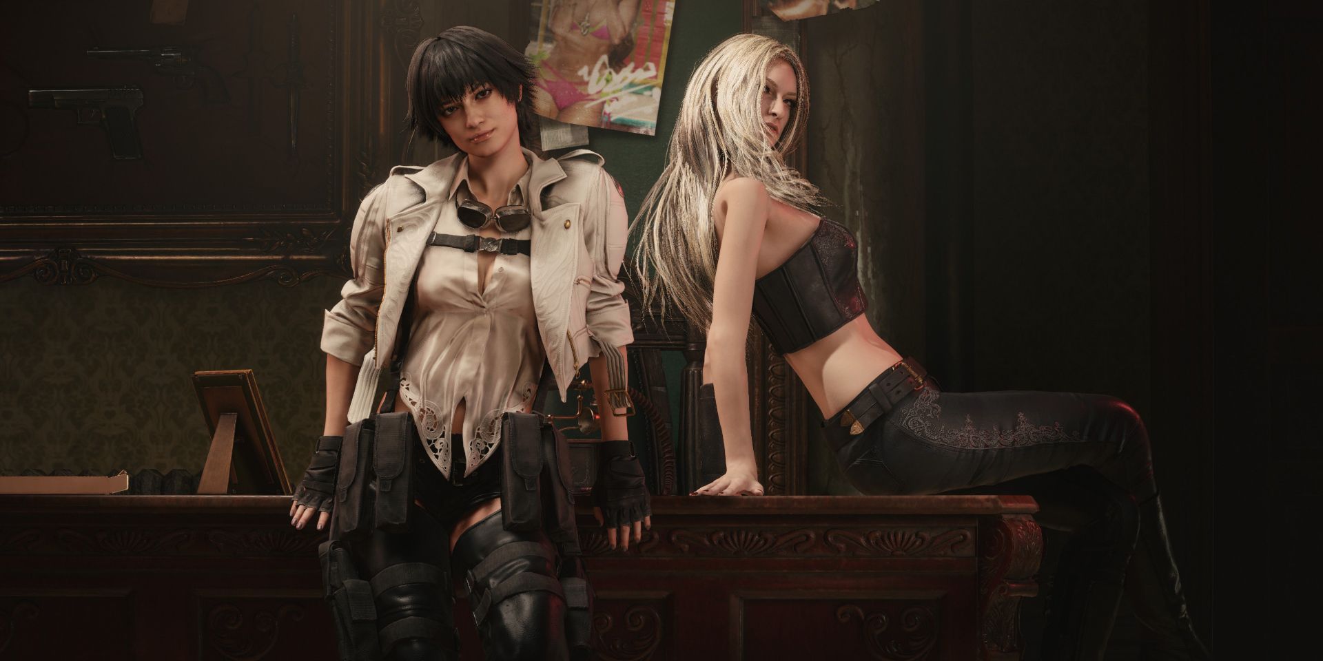 Lady DMC3  Lady, Personagens de games, Devil may cry