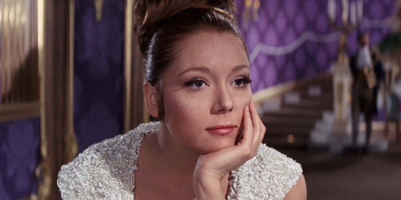 Diana Rigg as Tracy Bond in On Her Majesty's Secret Service