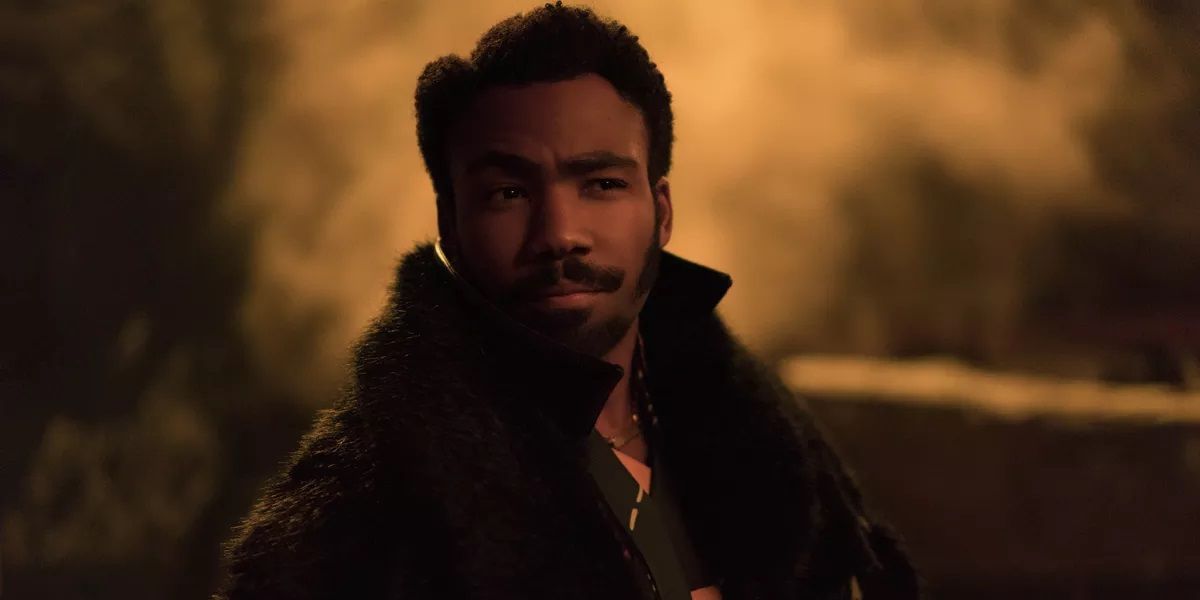 Lando looking confused in Solo A Star Wars Story