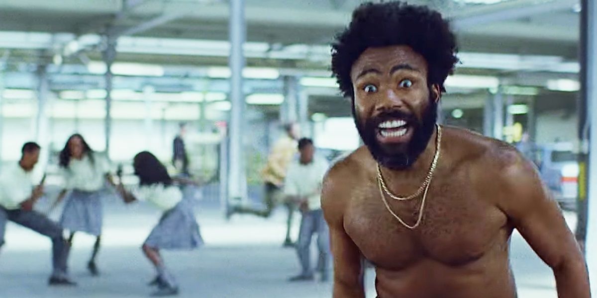 Donald Glover in the This is America video