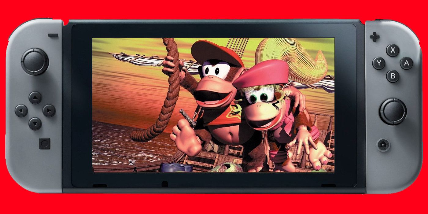 Donkey-Kong-Country-2-Diddy-Kong-Dixie-Kong Switch