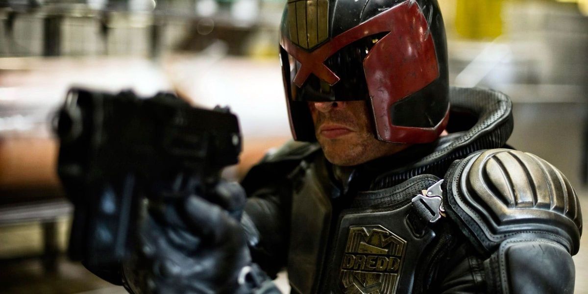 Karl Urban as Judge Dredd