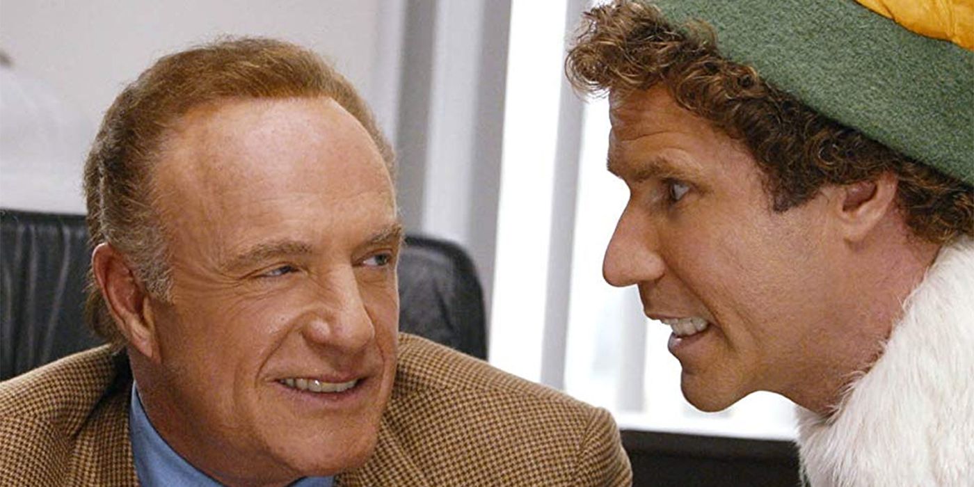 James Caan and Will Ferrell in Elf