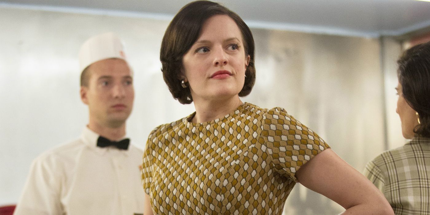 Elisabeth Moss as Peggy Olson in Mad Men