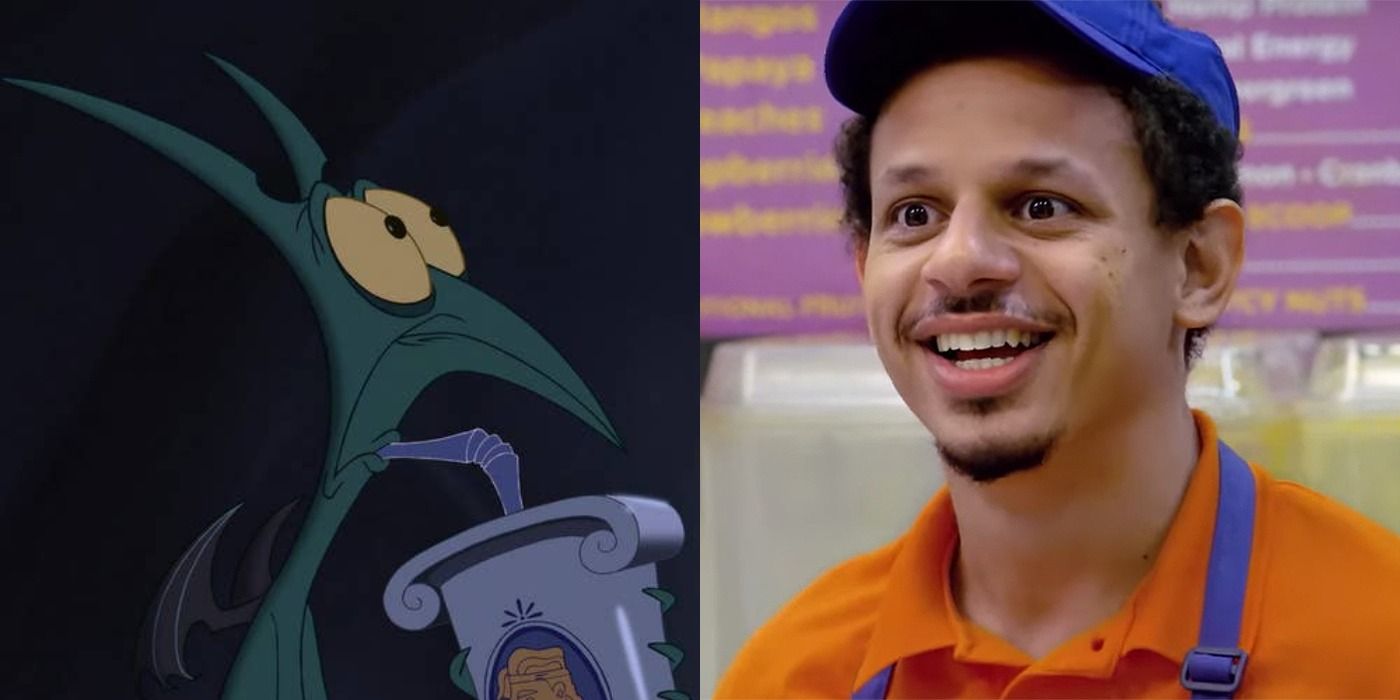 Split image Panis from Disney&rsquo;s Hercules and Eric Andre in The Bad Trip