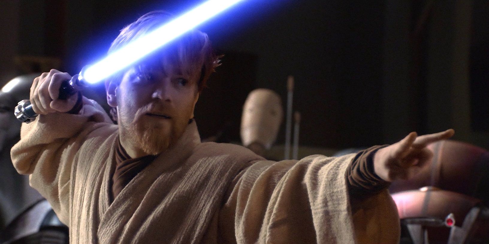 Ewan McGregor as Obi-Wan in Revenge of the Sith