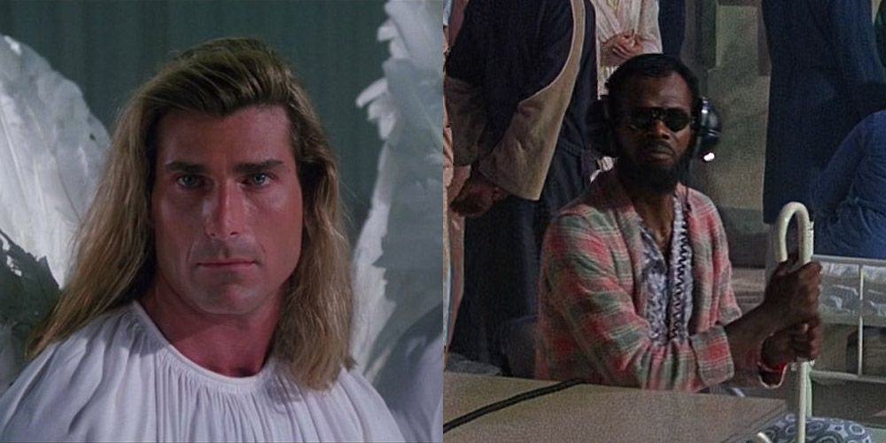Fabio &amp; Samuel L. Jackson in The Exorcist III