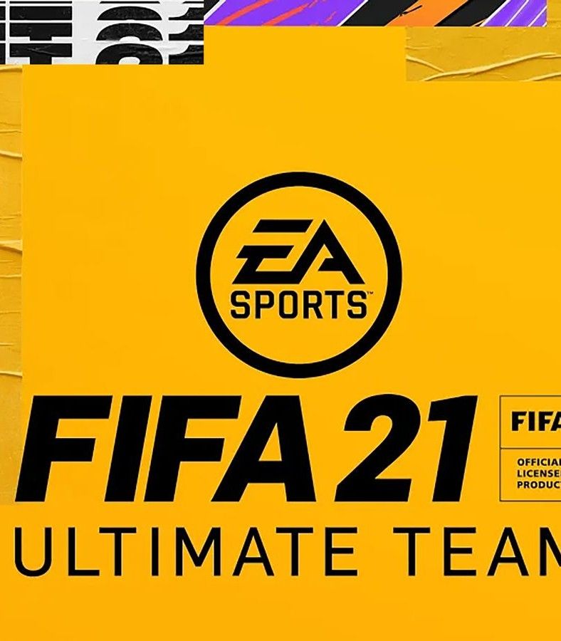FIFA 21 Ulitmate team vertical