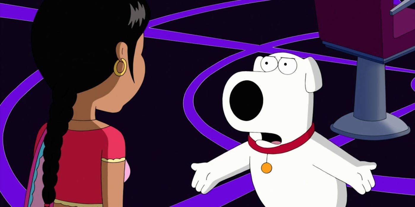 Screenshot of Brian from Family Guy Road To India