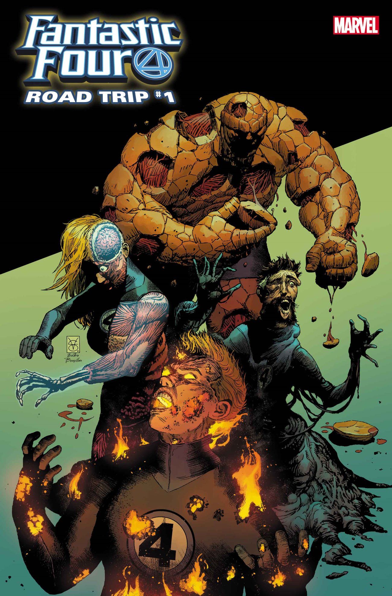 Fantastic Four Road Trip Cover