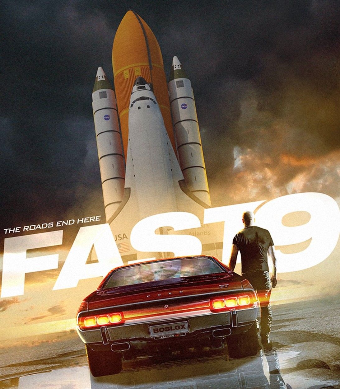 Fast & Furious 9 Fan Poster Teases Dom Going To Space