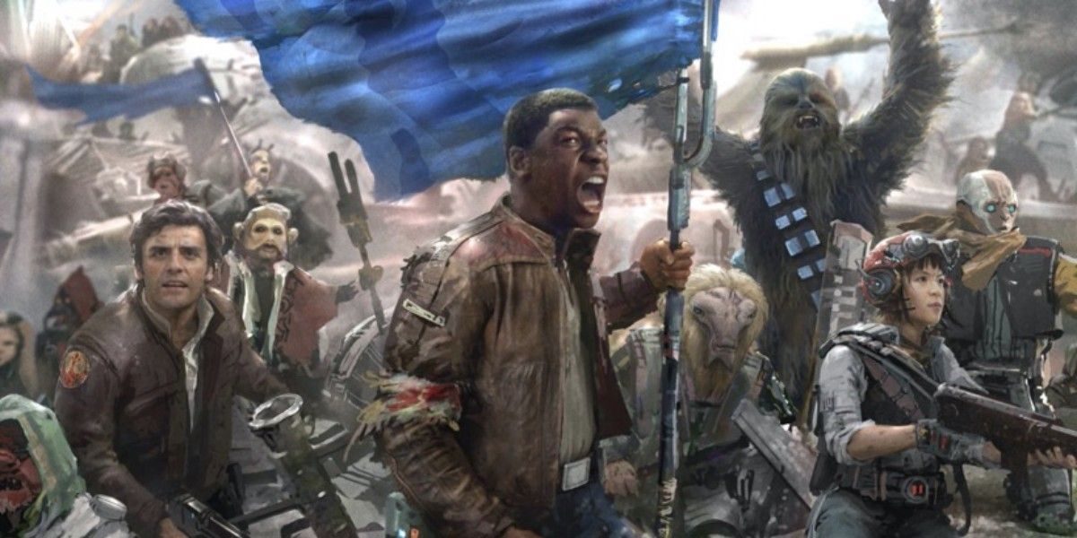 Finn Duel of the Fates concept art