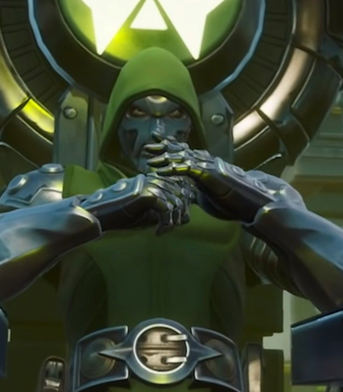 Players can unlock the Victory von Doom emote of Dr. Doom on his throne in Fortnite Season 4
