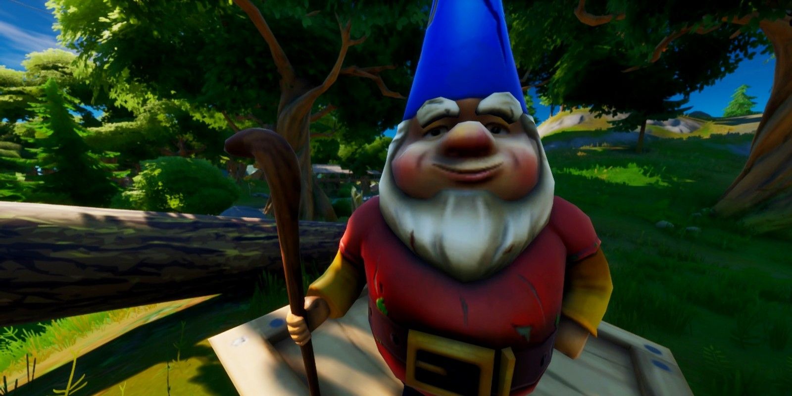 A garden gnome in Fortnite Season 4