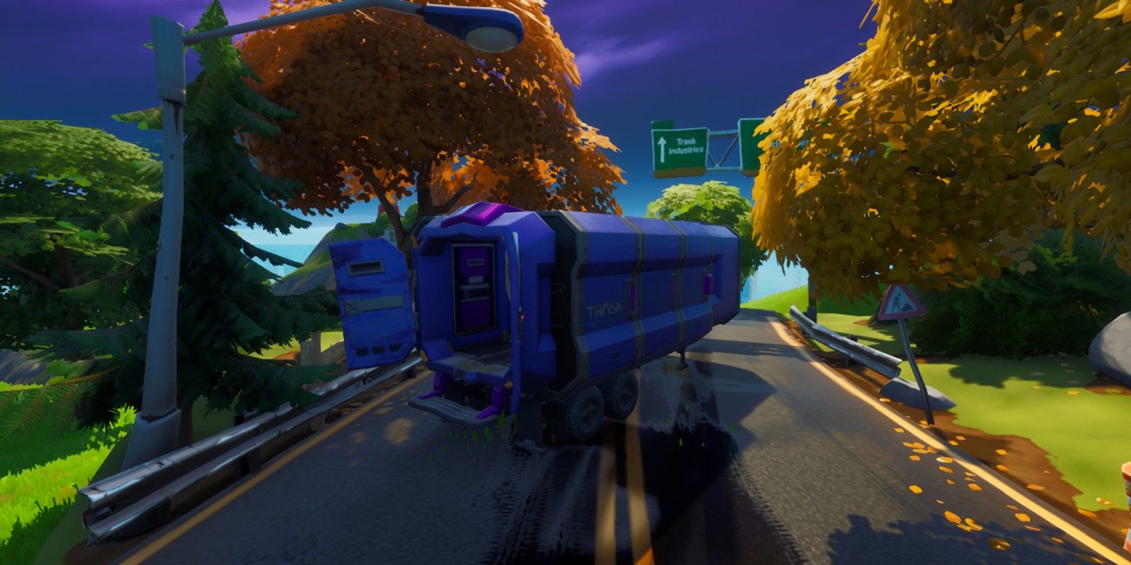 Where to find a Trask Transport Truck in Fortnite Wolverine Week