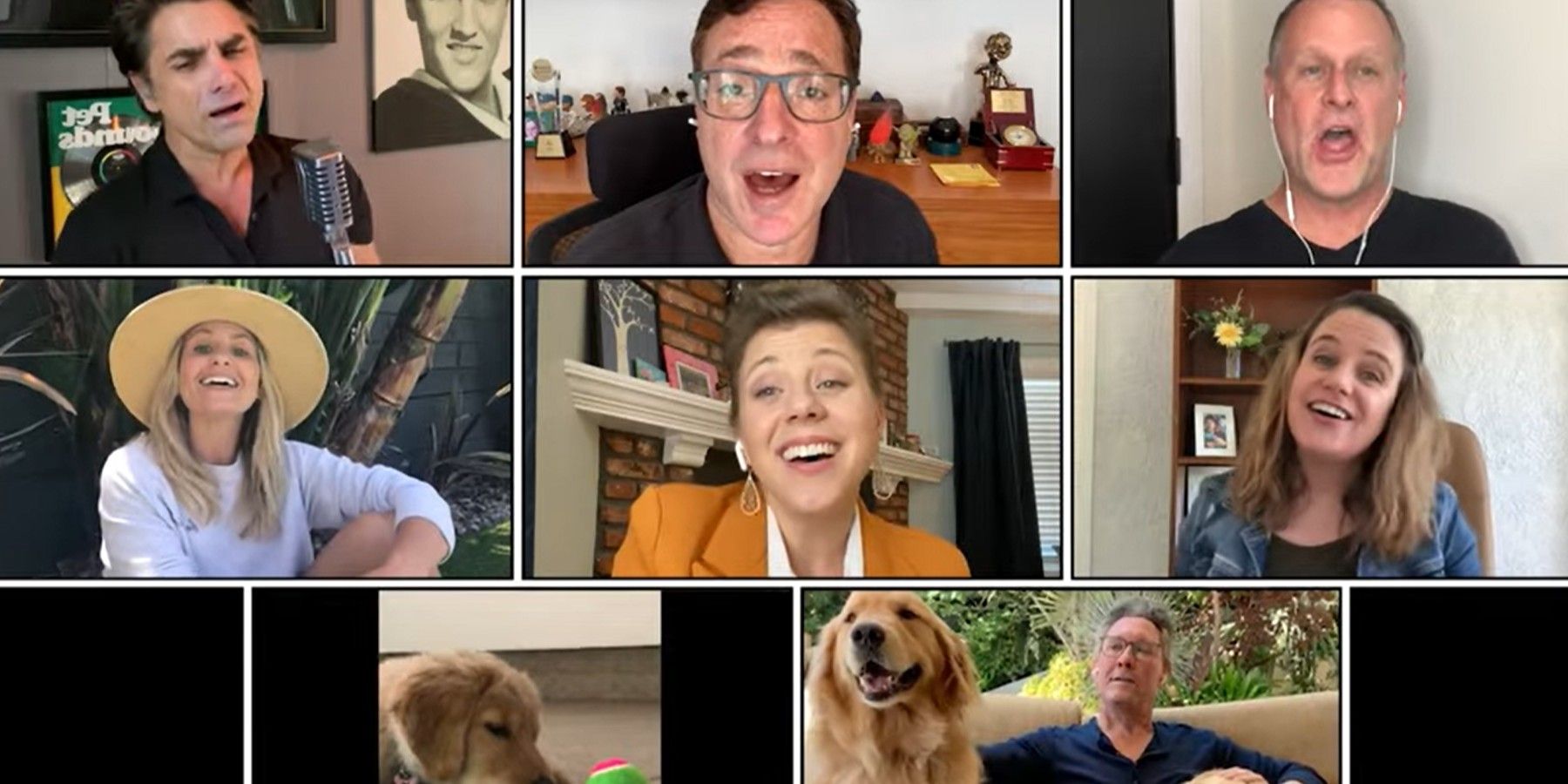 Fuller House Cast Reunites To Sing About Golden Retrievers