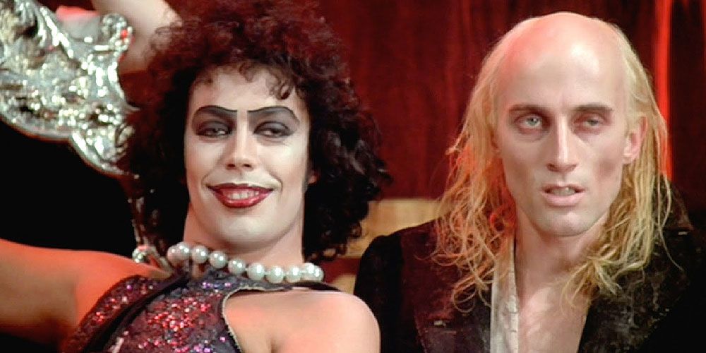 Tim Curry in the Rocky Horror Picture Show