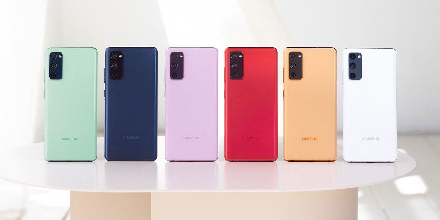 All the Galaxy S20 FE color options