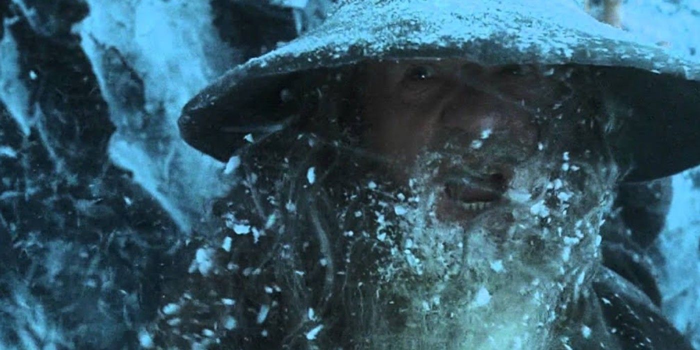 Gandalf in the avalanche