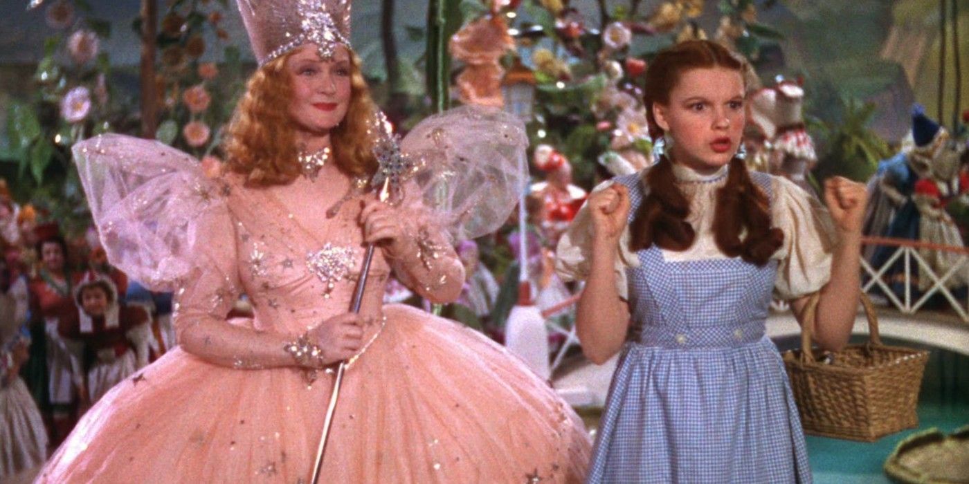 Glinda and Dorothy in The Wizard of Oz (1939)