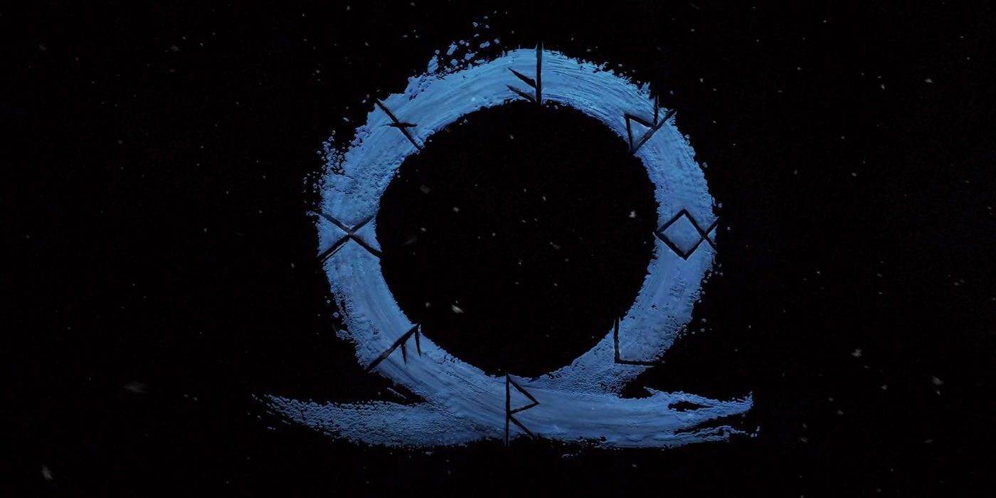 An image of the logo revealed during the 2020 PlayStation Showcase in the teaser trailer for God Of War: Ragnarok.