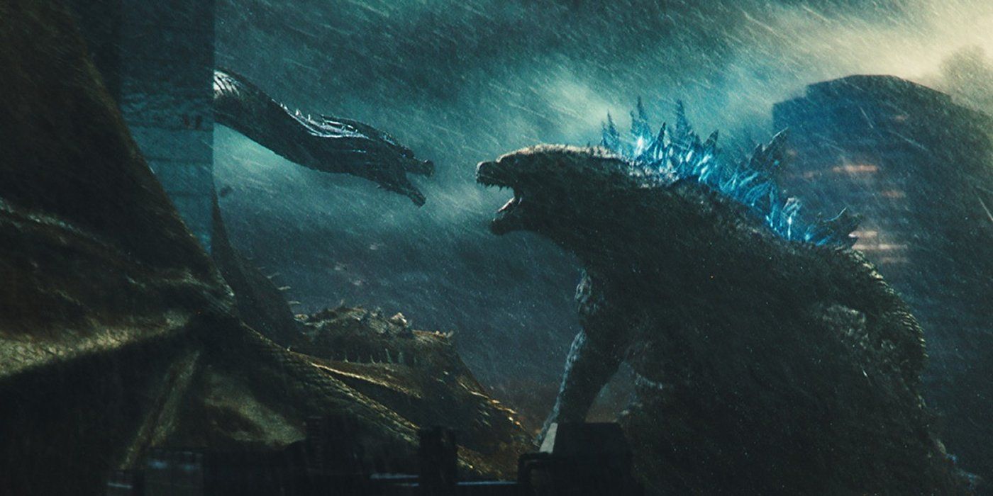 Godzilla King of the Monsters Ghidorah Fight