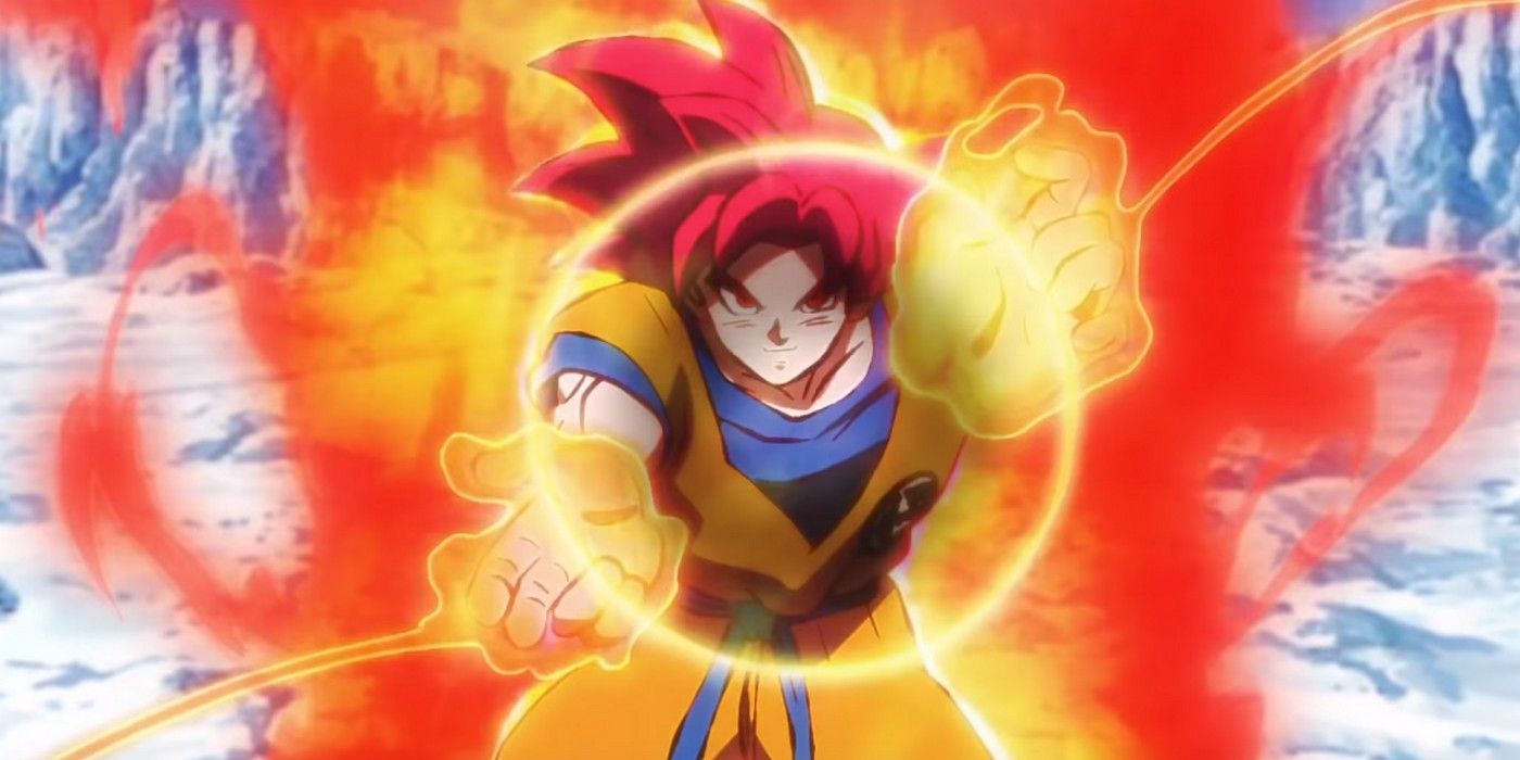 Goku God Bind in Dragon Ball Super Broly