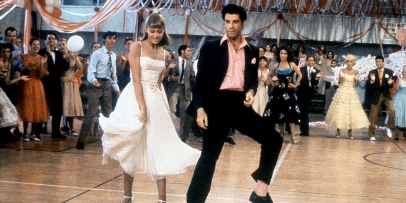Danny and Sandy dancing in Grease