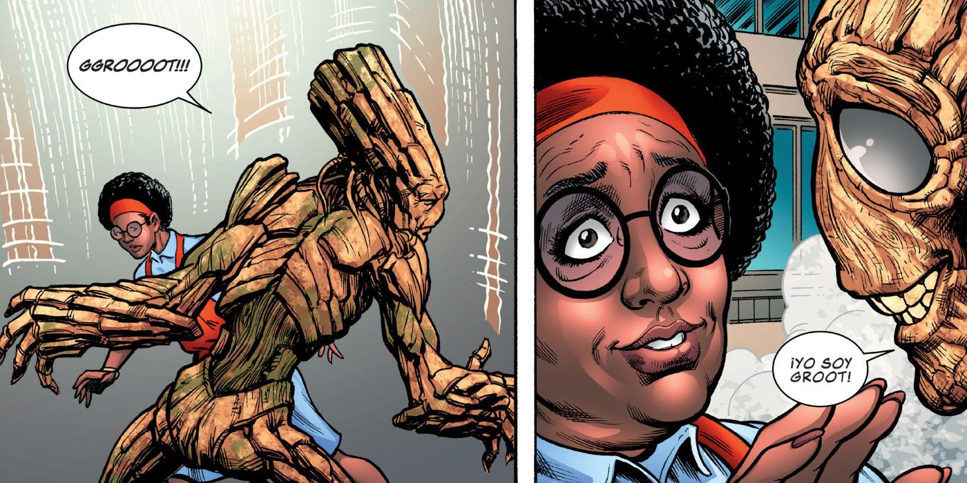 Groot Puerto Rican in Marvel Comics
