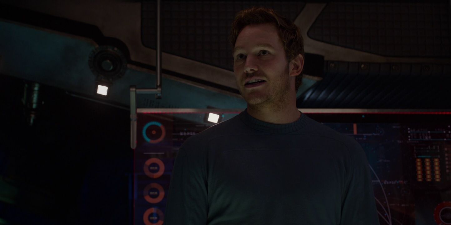 Quill makes a Pollock reference in Guardians of the Galaxy