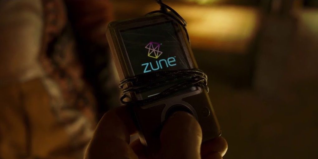 A Zune in Guardians of the Galaxy 2