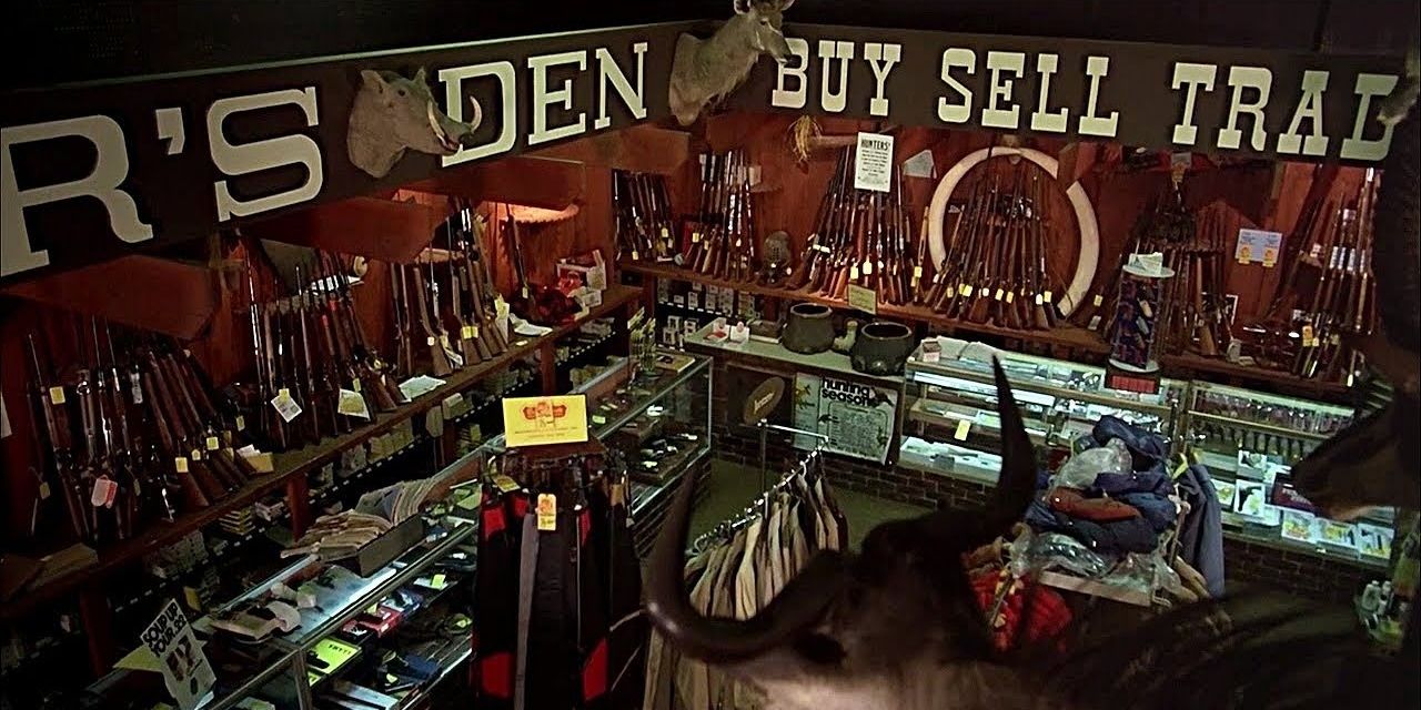 Gun store in Dawn of the Dead