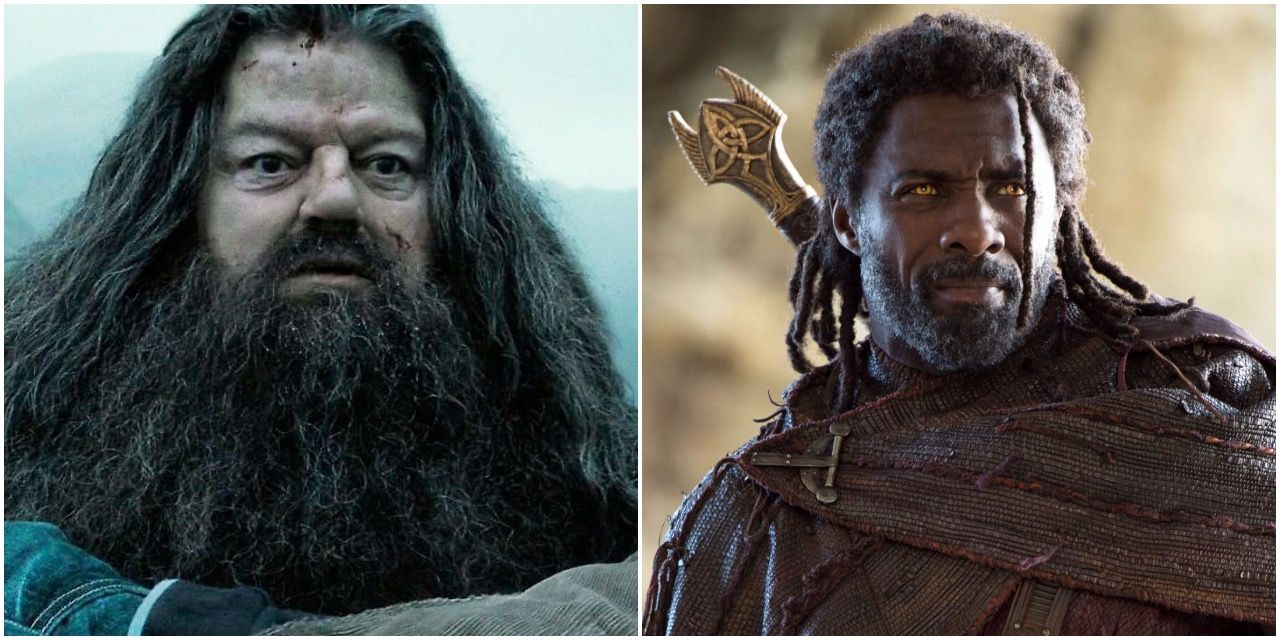 Idris Elba as Hagrid