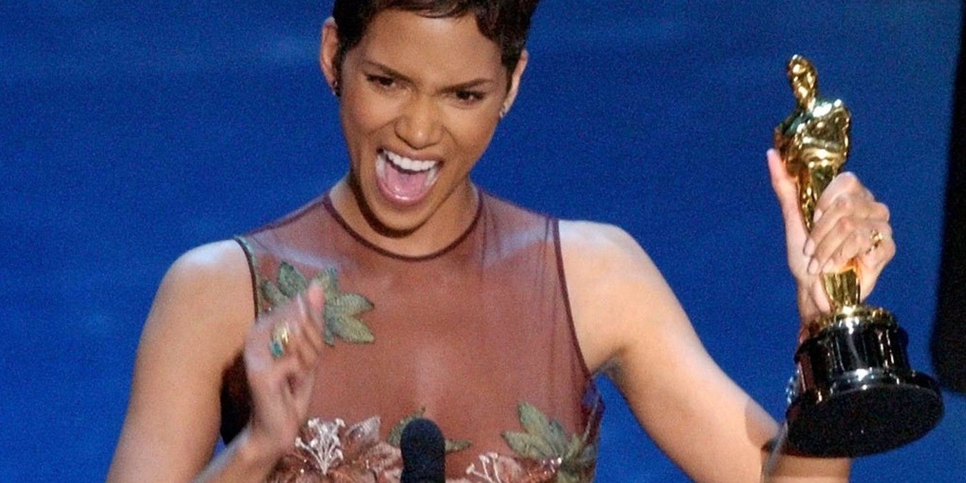 Halle Berry at the 2002 Oscars