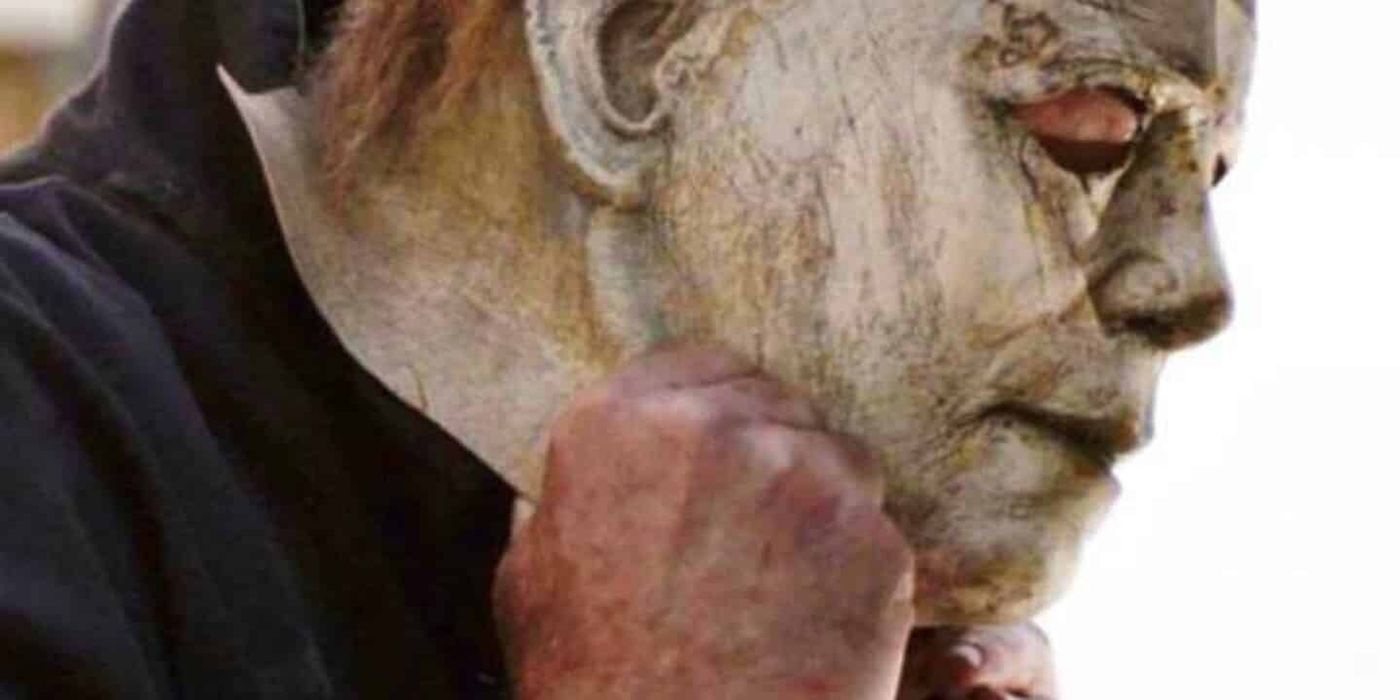 Halloween Michael Myers Taking Off Mask