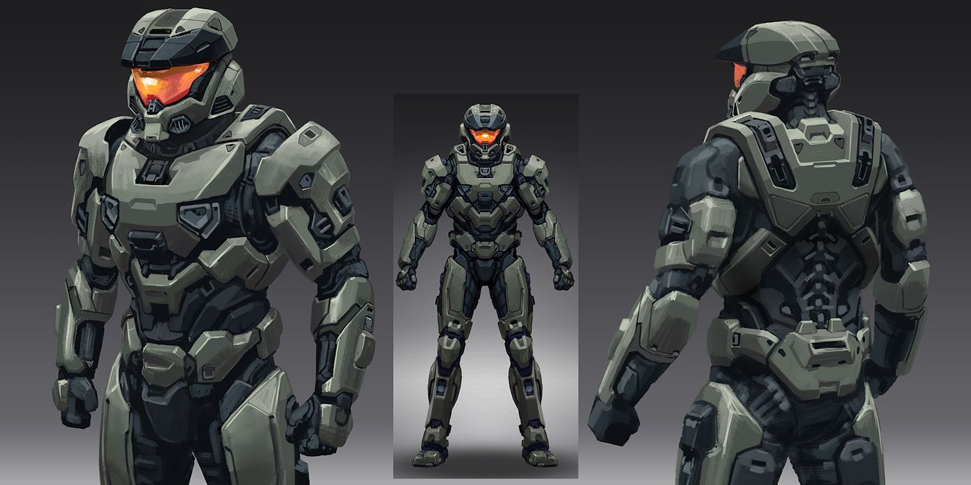 Halo Spartan Armor Concept Art 343