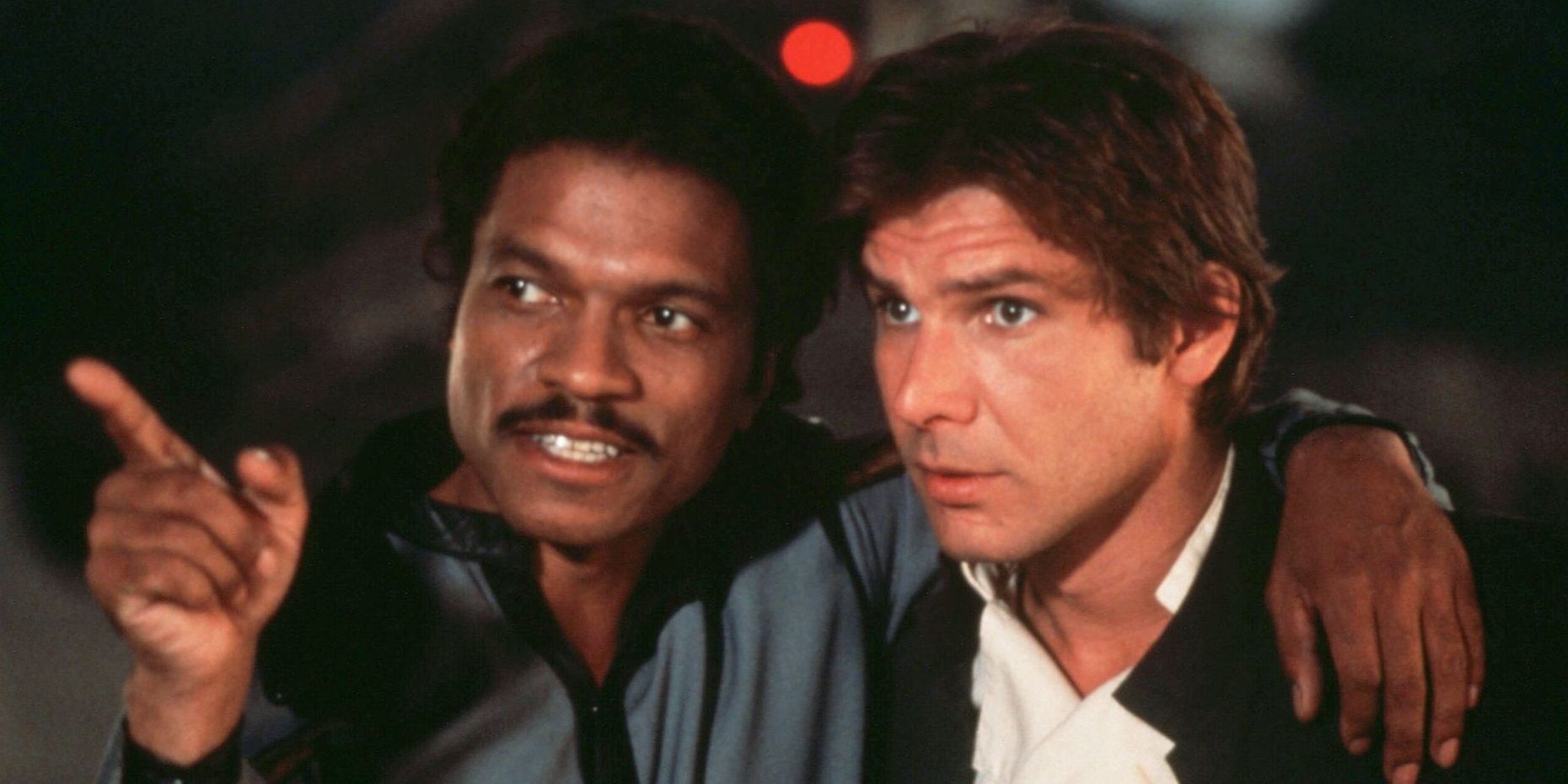 Han Solo and Lando Calrissian on Cloud City