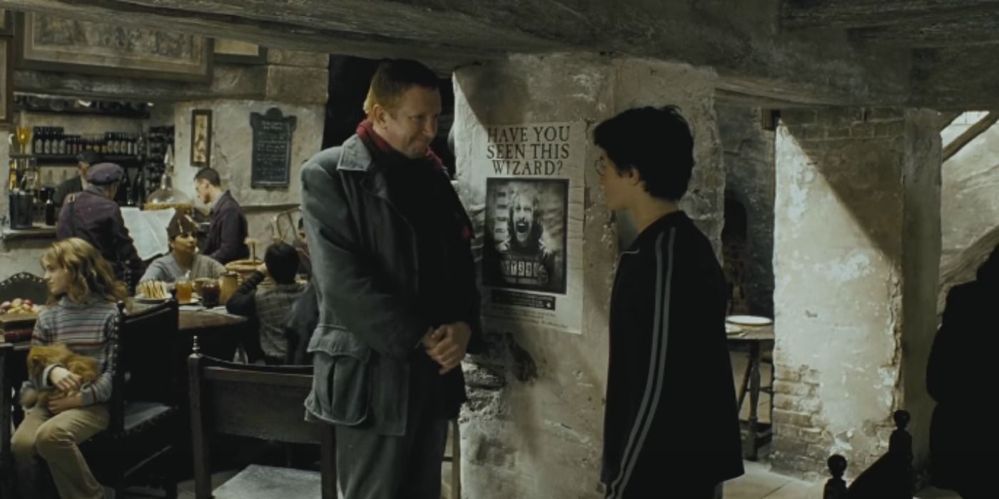 Arthur Wealsey and Harry Potter, Sirius Black image, Harry Potter and The Prisoner Of Azkaban