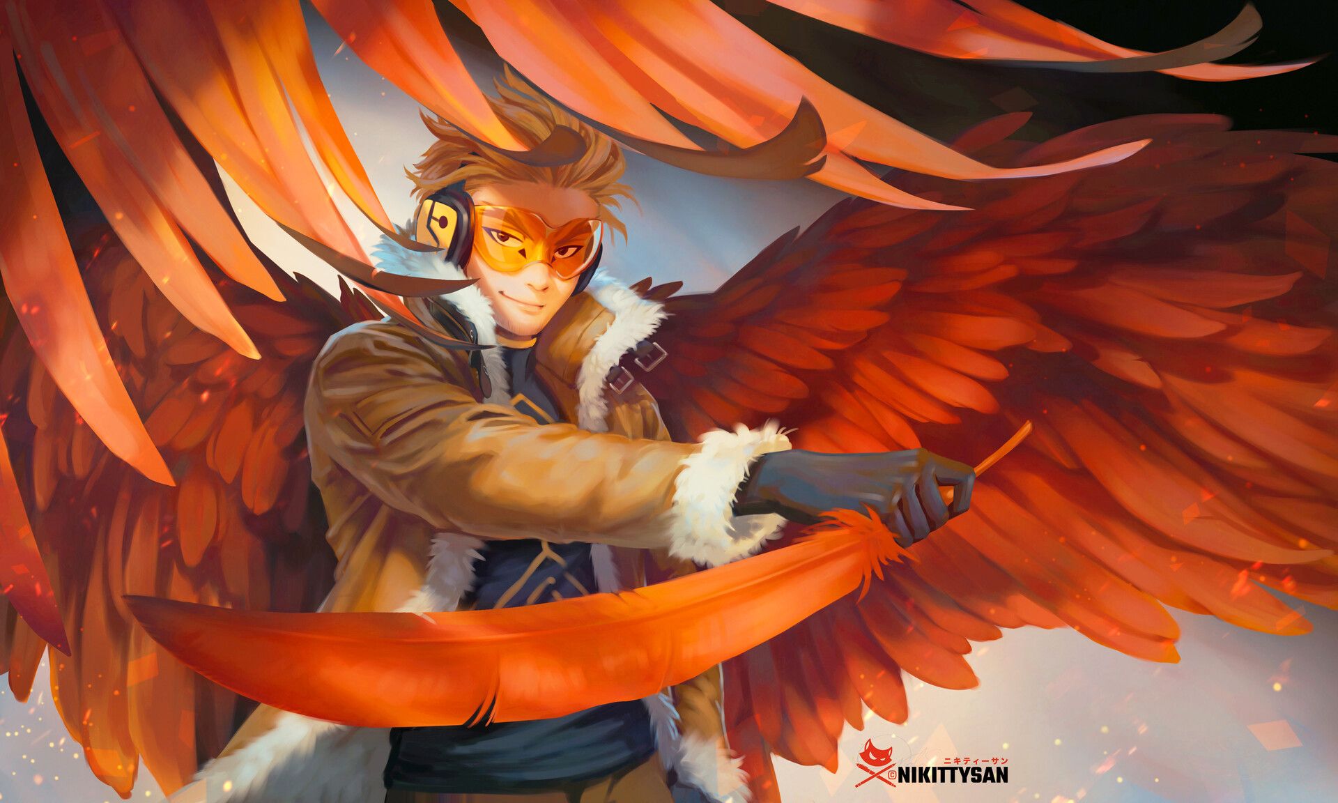 Hawks Fanart My Hero Academia Nikittysan