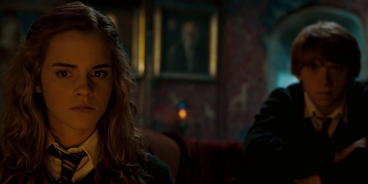 Hermione Defends Harry From Umbridge