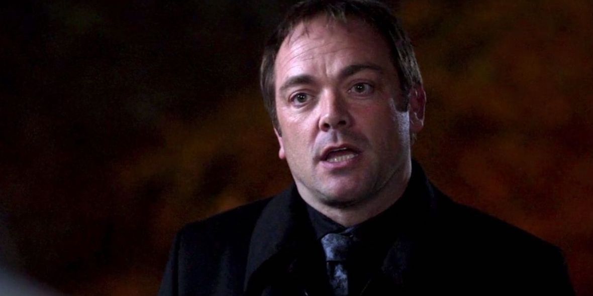 Crowley looking disappointed in Supernatural