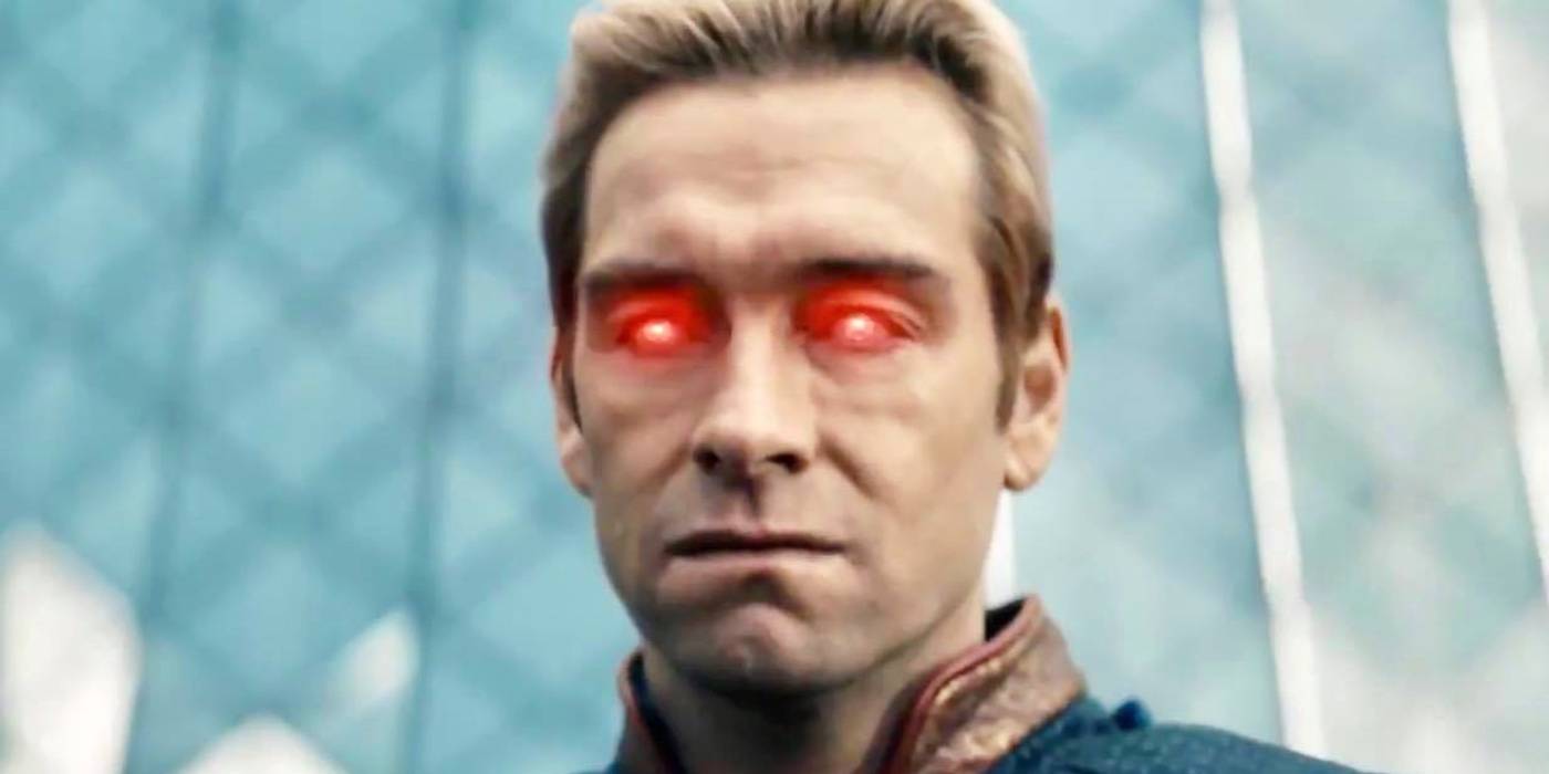 Homelander laser eyes