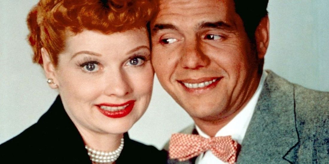 Lucille Ball and Desi Arnaz from the TV series I Love Lucy.