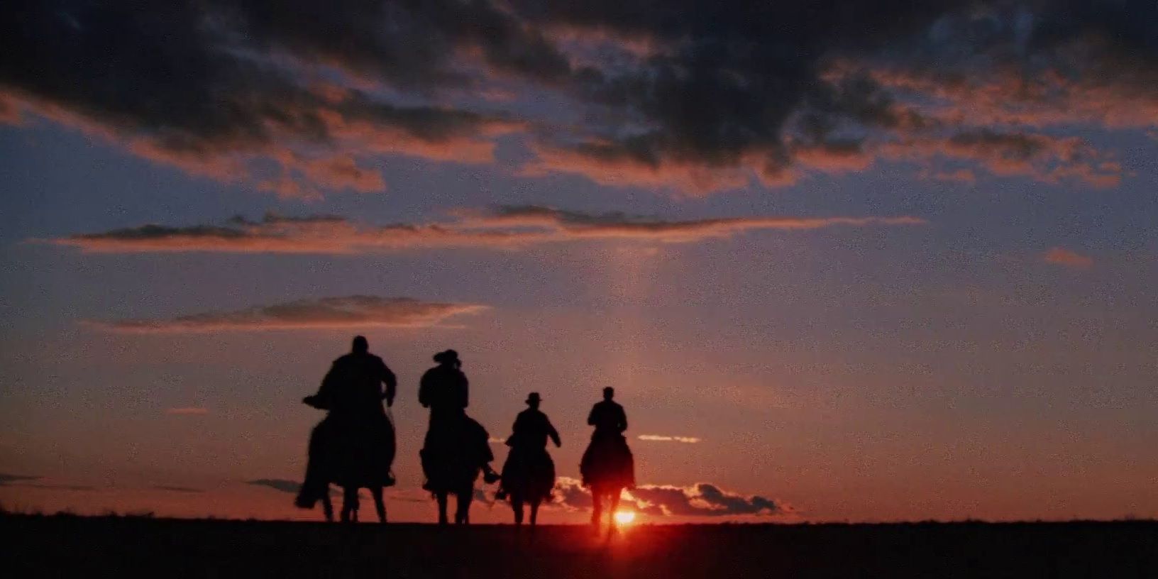 The final shot of Indiana Jones and the Last Crusade