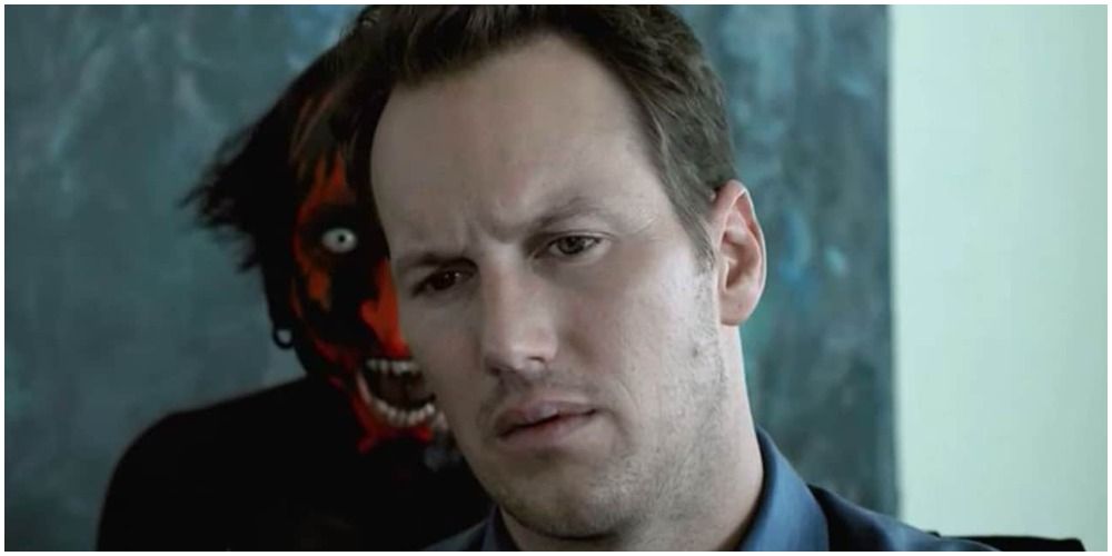Monster Coming Up Behind Man