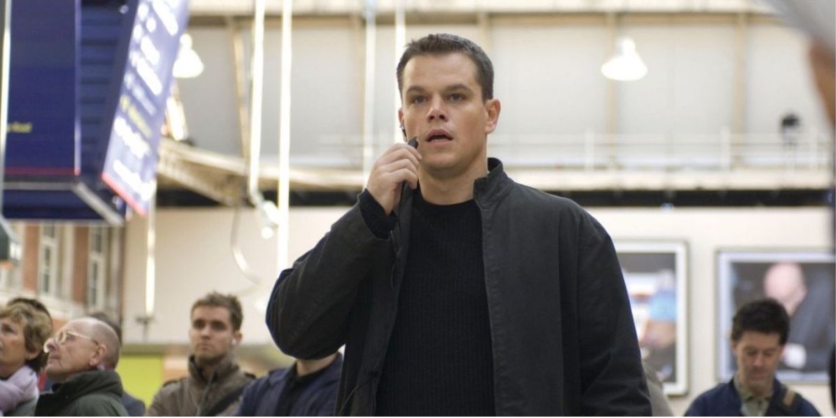 Jason Bourne on the phone